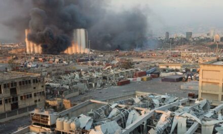 Βηρυτός: η τραγική στιγμή της έκρηξης (video)